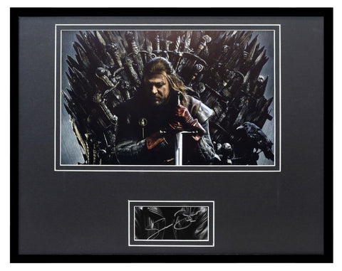 Sean Bean Signed Framed 11x14 Photo Display Game of Thrones Ned Stark