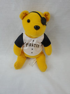 Pittsburgh Pirates Beanie Bear w/ Eyepatch UPMC Plush Doll