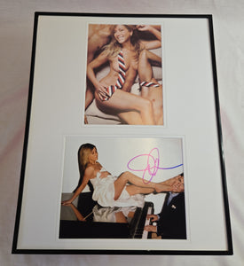 Jennifer Aniston Signed Framed 16x20 Photo Display Friends