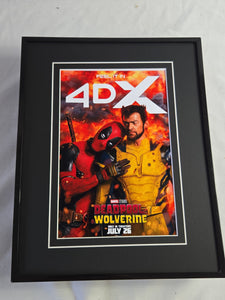 Deadpool & Wolverine Framed 11x14 Promotional Poster Display