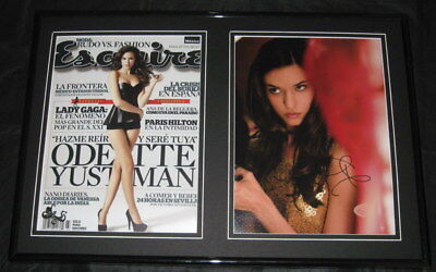 Odette Yustman Cloverfield Signed Framed Photo 12x18 AW