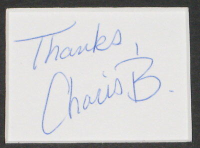 Charis B Signed Framed 11x14 Photo Display 