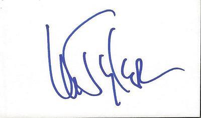 Kris Tyler Signed 3x5 Index Card What a Woman Knows