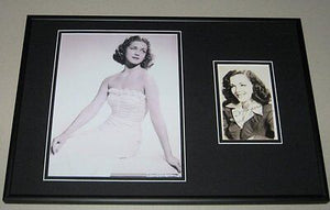 Carol Bruce Signed Framed 12x18 Photo Display 