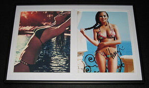 Christine Chrissy Teigen Bikini Signed Framed 12x18 Photo Set AW B