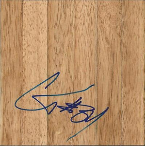 CJ Miles Signed Floorboard Jazz Cavaliers