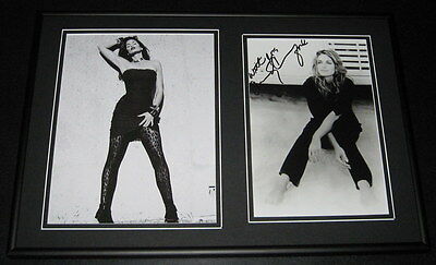 Cindy Crawford Facsimile Signed Framed 12x18 Photo Set 