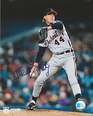 John Doherty Signed 8x10 Photo Tigers