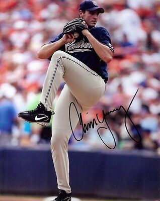 Chris Young Signed 8x10 Photo Padres