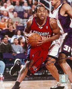 Corey Maggette Signed 8x10 Photo Pistons Clippers Duke