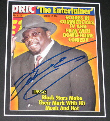 Cedric the Entertainer Signed Framed 11x14 Photo Display JSA 