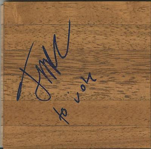 James McAdoo Signed 6x6 Floorboard UNC North Carolina