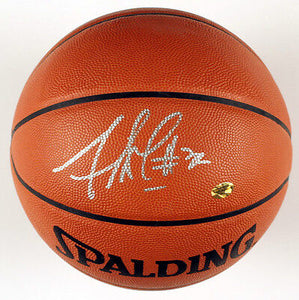 Amare Stoudemire Signed Full Size Spalding NBA Basketball Knicks Suns