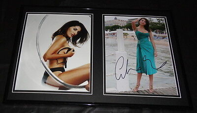 Caterina Murino Signed Framed 12x18 Photo Set James Bond Girl