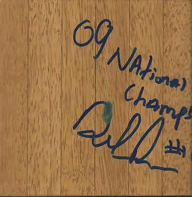 Delvon Roe Signed Floorboard Michigan State w/ Champs Inscription