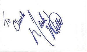 Mark Willis Signed 3x5 Index Card C