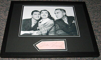 Eddie Bracken Signed Framed 11x14 Photo Display 