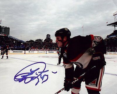 James Wisniewski Signed 8x10 Photo Blakchawks Winter Classic B