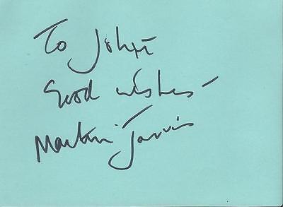 Martin Jarvis Signed Vintage Album Page Dr Who Wreck It Ralph