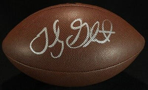 Toby Gerhart Signed Full Size NFL Football JSA Stanford Vikings