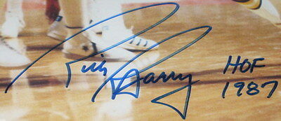 Rick Barry Signed Framed 12x18 Photo Set Warriors