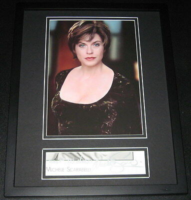 Michelle Scarabelli Signed Framed 11x14 Photo Display Star Trek Alien Nation