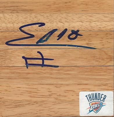 Mouhamed Saer Sene Signed Floorboard Thunder Knicks