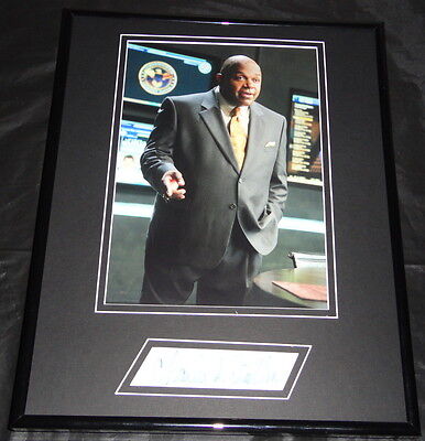 Charles S Dutton Signed Framed 11x14 Photo Display Roc House MD