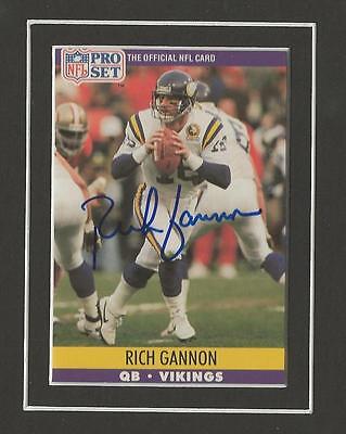 Rich Gannon Signed Framed 11x17 Photo Display Raiders