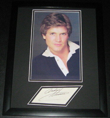 Andrew Stevens Facsimile Signed Framed 11x14 Photo Display 