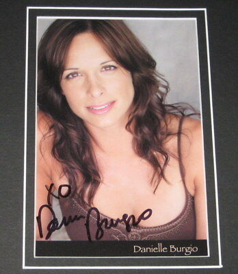 Danielle Burgio Backlash Signed Framed Photo Set 12x18