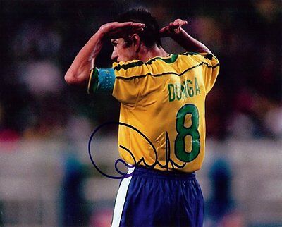 Dunga Signed 8x10 Photo Brazil