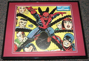 Amazing Spiderman Universe Framed 11x14 Photo Poster Display