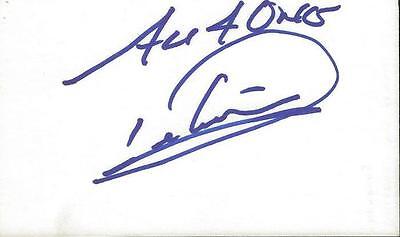 Delious Kennedy All 4 One Signed 3x5 Index Card 