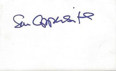 Senator Sam Coppersmith Signed 3x5 Index Card