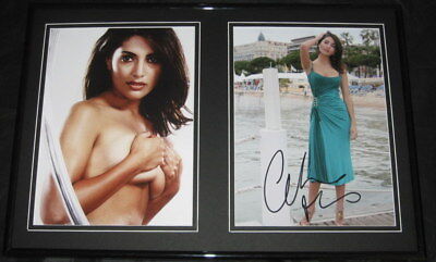 Caterina Murino Signed Framed 12x18 Photo Set