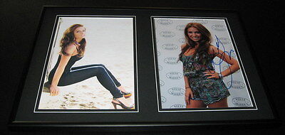 Jessie James Signed Framed 12x18 Photo Set 