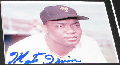 Monte Irvin World Series Signed Framed 11x17 Photo Display JSA Giants