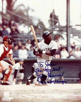 Gates Brown Signed 8x10 Photo Tigers Champs