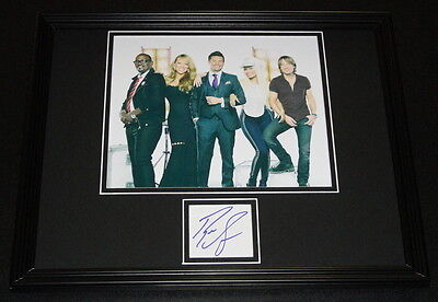 Ryan Seacrest Signed Framed 11x14 Photo Display American Idol w/ Cowell Minaj