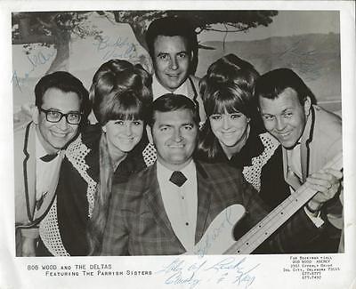 Bob Wood & The Deltas Signed 8x10 Photo