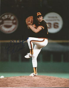 John Montefusco Signed 8x10 Photo Padres The Count Inscription