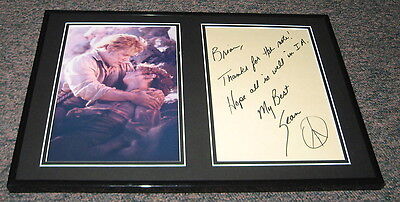 Sean Astin Signed Framed Letter & Lord of the Rings Photo Display