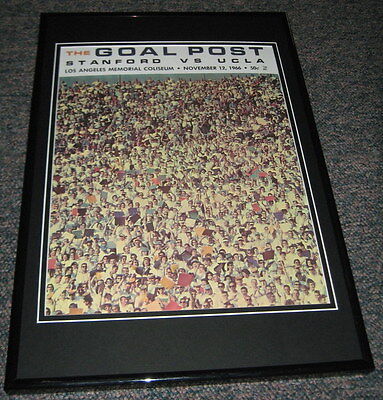 1966 UCLA vs Stanford Football Framed 10x14 Poster Official Repro