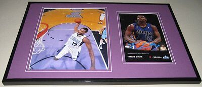 Tyreke Evans Signed Framed 12x18 Photo Set  Kings