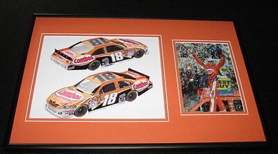 Kyle Busch Combos Signed Framed 12x18 Photo Display