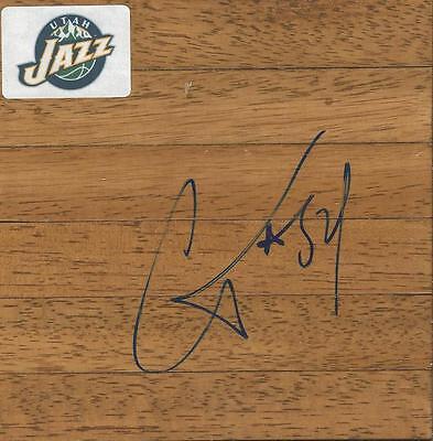 CJ Miles Signed Floorboard Utah Jazz Cavaliers