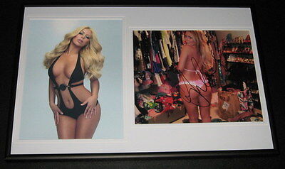 Aubrey O'Day Signed Framed 12x18 Photo Set Danity Kane