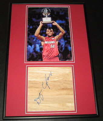 Daequan Cook Signed Framed 12x18 Floorboard + Photo Display Bulls Ohio State