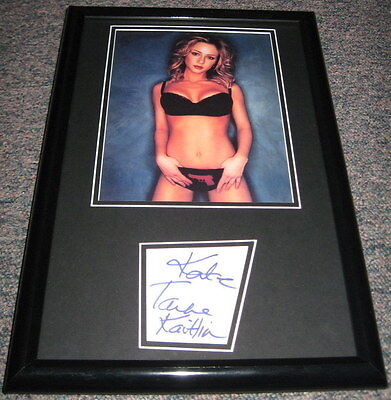 Katharine Kate Towne Signed Framed 11x17 Photo Display MYOB